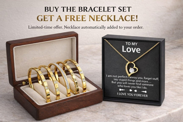 Urban Steel Stack Bracelet Set